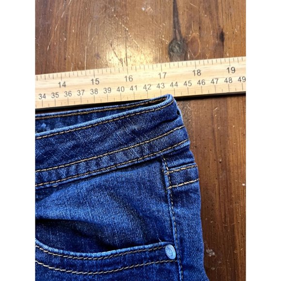 ANA women's cropped jeans size 31/12 medium wash - Picture 6 of 8